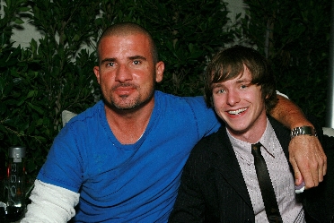 with Dominic Purcell